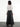 Long Inverted Pleat Skirt - Black - Meg