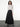 Long Inverted Pleat Skirt - Black - Meg