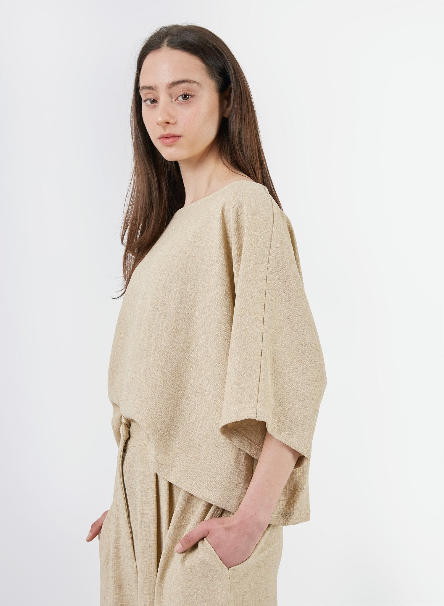 Mezcal Top - Flax - Meg