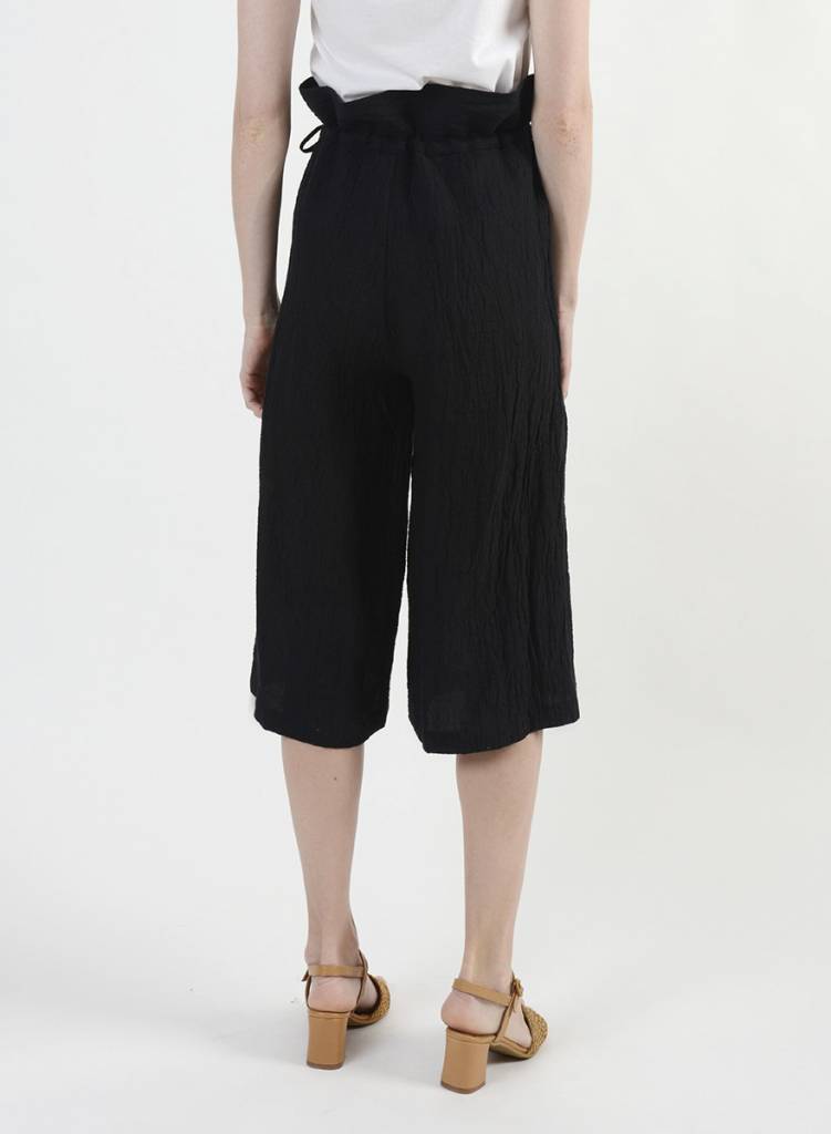 Paper Bag Pant (RESALE ITEM) - Black -L