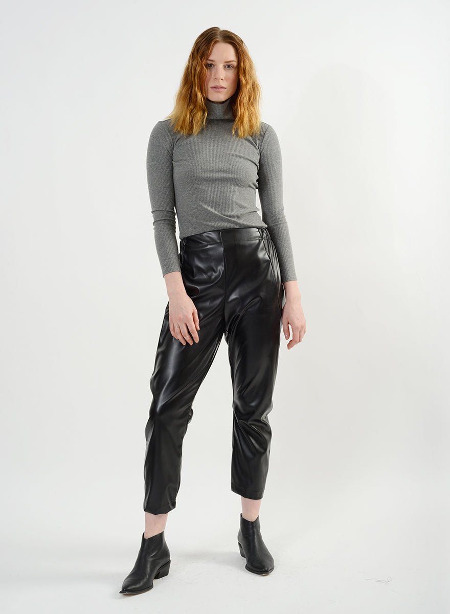 Raul Pant Pleather (RESALE ITEM) - Black - S - Meg