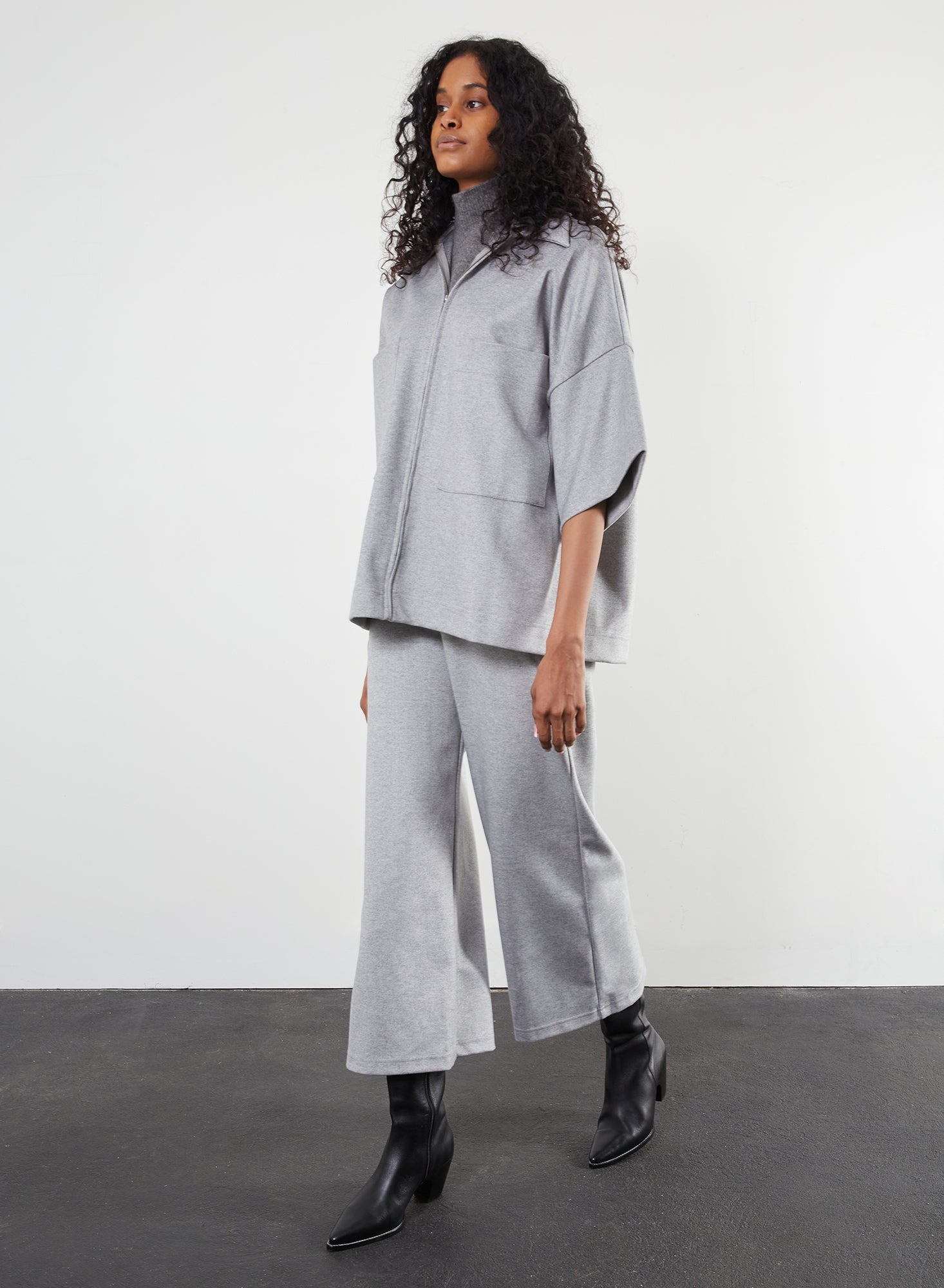 Scorpio Pant - Grey Velour - Meg