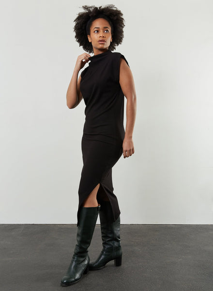Skinny Dress - Black - Meg