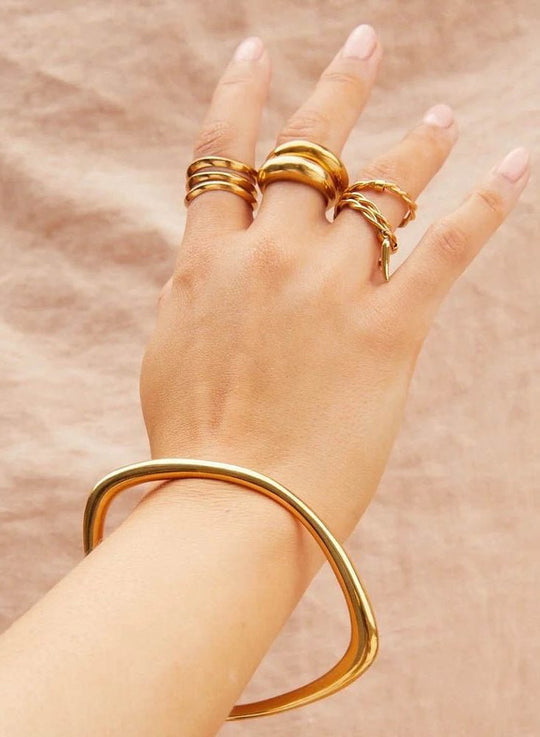 24k Gold Cuff 24k Gold Bracelet Gold Bangle Recycled Gold 