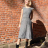 Speckled Wool Dress - Light Grey - XS (RESALE ITEM) - Meg